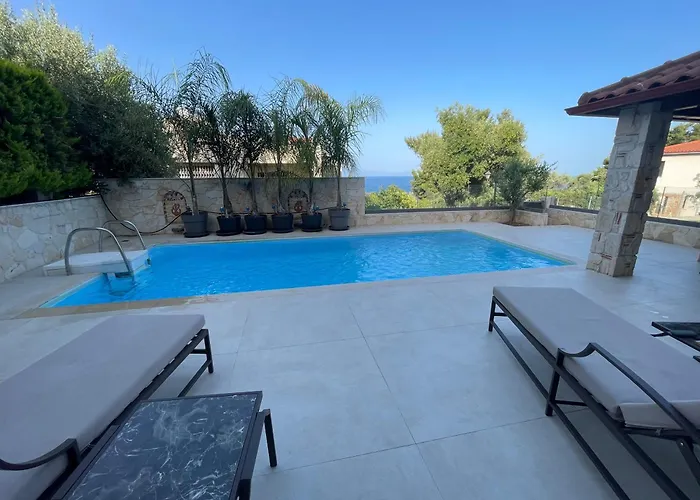 Βίλα Sunny Seaside Villa-90 M From Κρυοπηγή