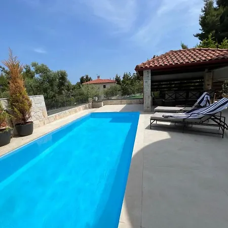 Sunny Seaside Villa-90 M From * Kriopigi