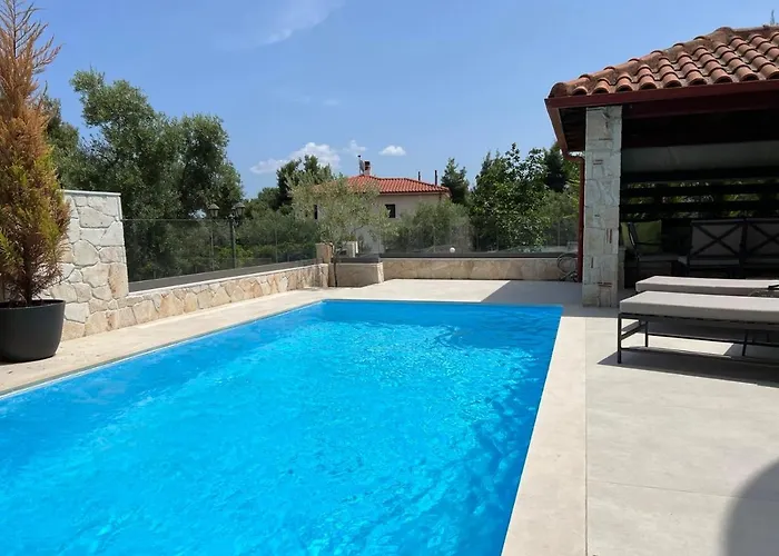 Sunny Seaside Villa-90 M From * Kriopigi