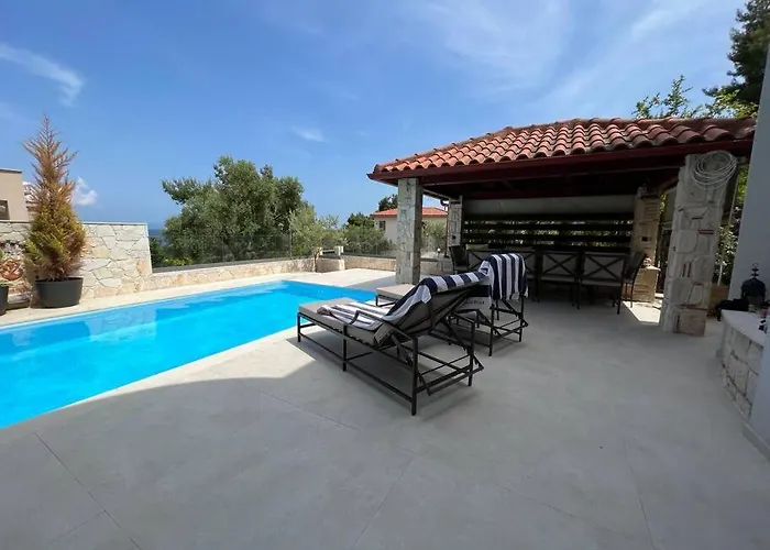 Sunny Seaside Villa-90 M From *